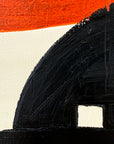Man In A Hat III by Jane Jenevieve — signed oil on canvas.