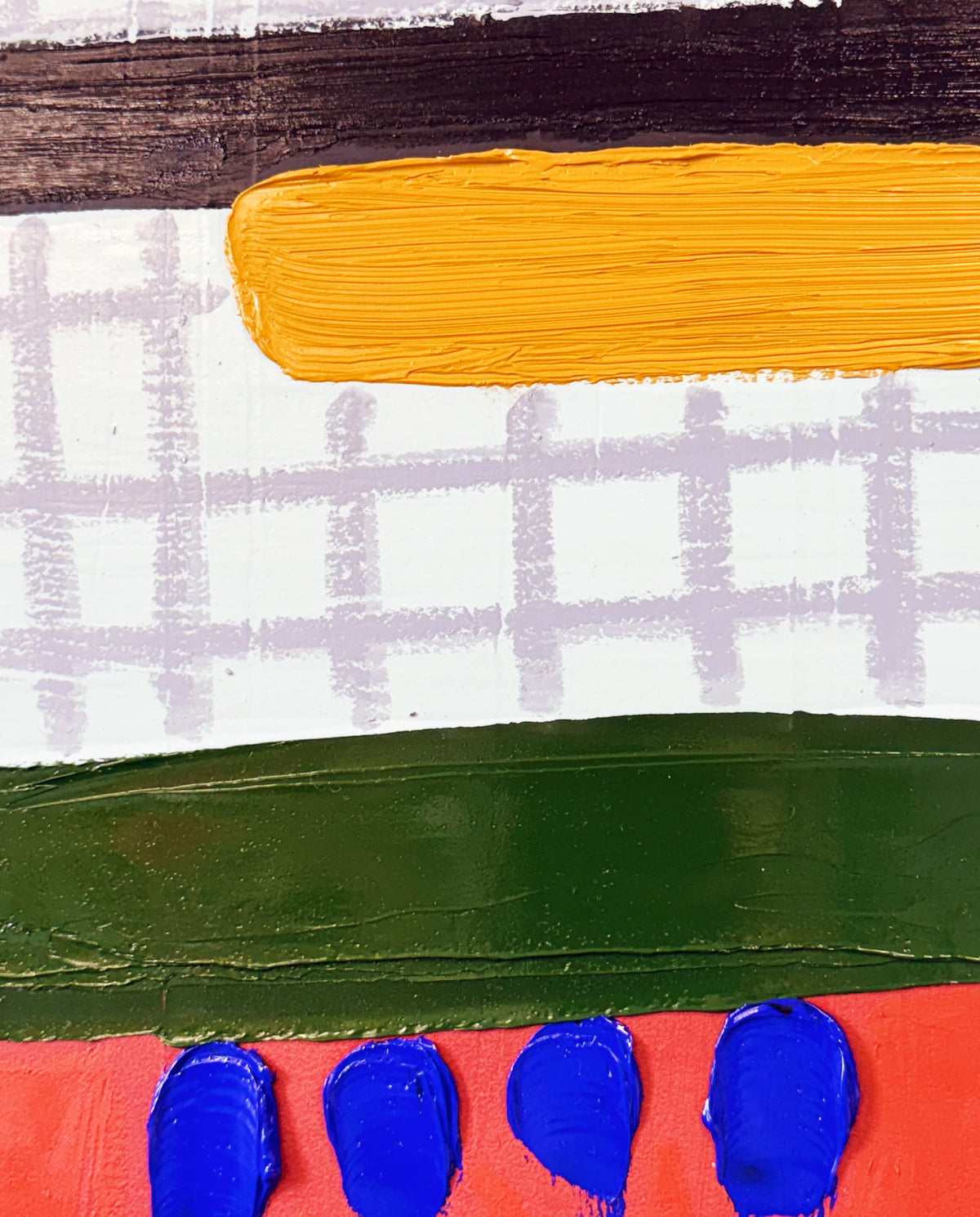 Smarty Pants by Jane Jenevieve — signed oil on canvas.