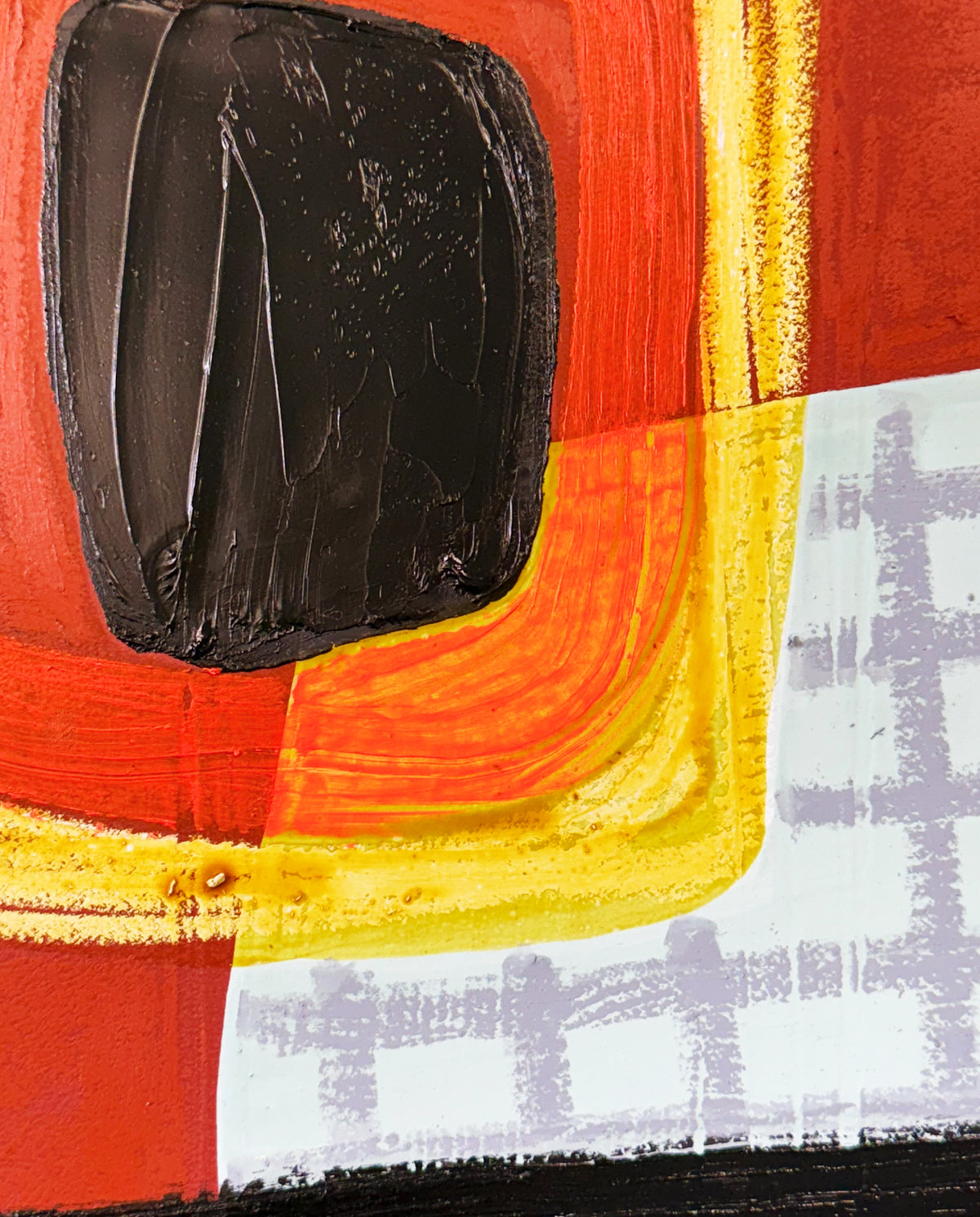 Smarty Pants by Jane Jenevieve — signed oil on canvas.