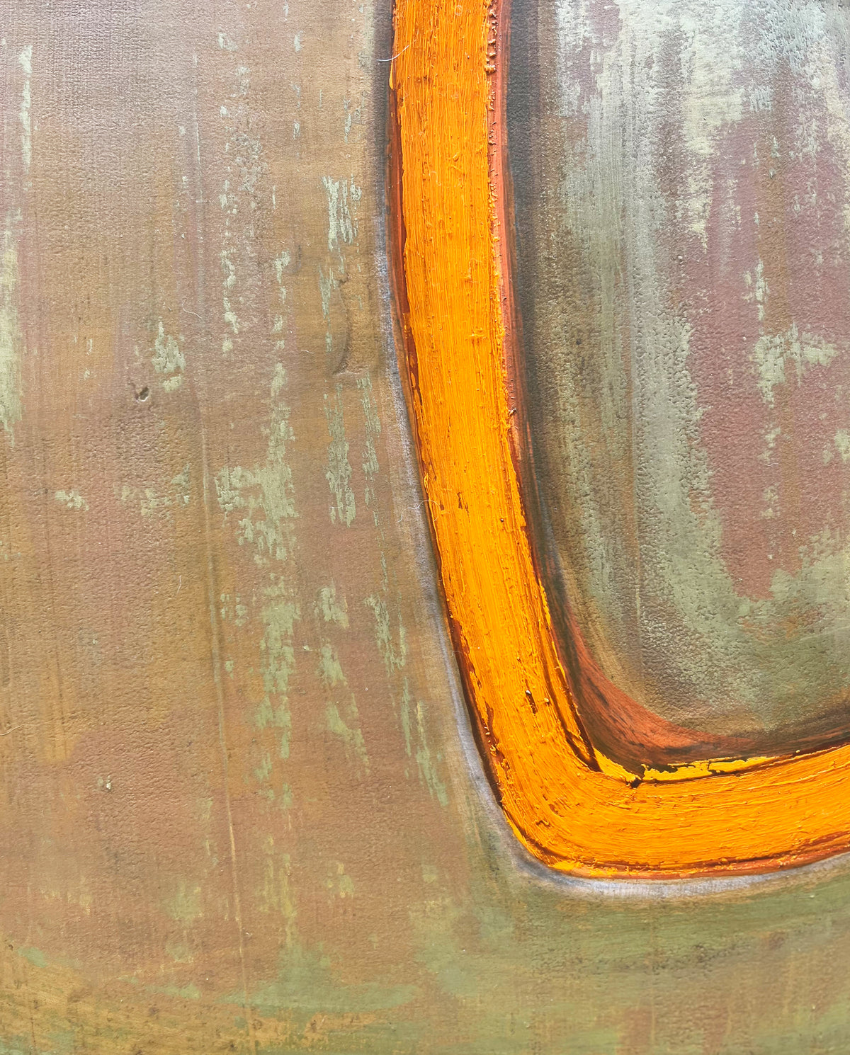Upon Close Inspection by Jane Jenevieve — signed oil on canvas.
