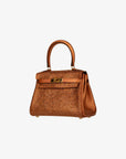 Hermès | Reimagined by Three Over Six | Metallic Copper & Swarovski Crystals Gold Hardware