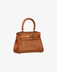 Hermès | Reimagined by Three Over Six | Metallic Copper & Swarovski Crystals Gold Hardware