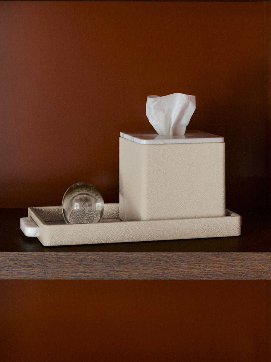 Greg Natale | Palco Tray Shagreen Arabescato