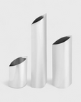 Zieta | Parova Vase | Polished Stainless Steel