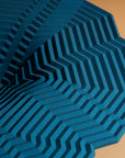 Phil Cuttance | Blue Pleat Bowl Wall Sculpture