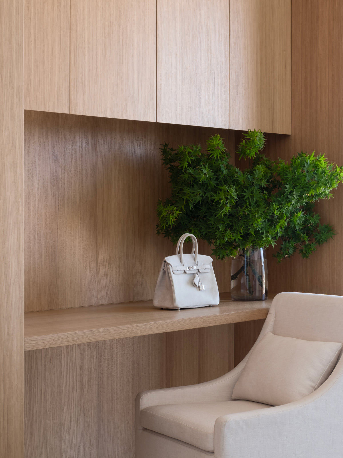 Hermès Kelly in the residential display.