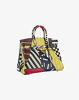 Hermès | Birkin 25cm | Limited Edition Nigel Peake "One Two Three & Away We Go" Swift Leather Palladium Hardware