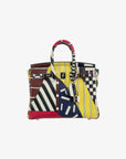 Hermès | Birkin 25cm | Limited Edition Nigel Peake "One Two Three & Away We Go" Swift Leather Palladium Hardware