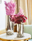 Zieta | Crash Vase | Polished Stainless Steel