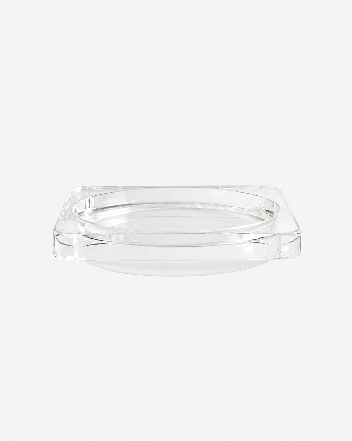 Greg Natale | Alto Crystal Bowl Clear — studio view