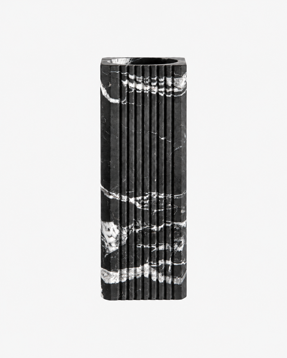 Greg Natale Celesta Vase Nero — generated front-view reconstruction