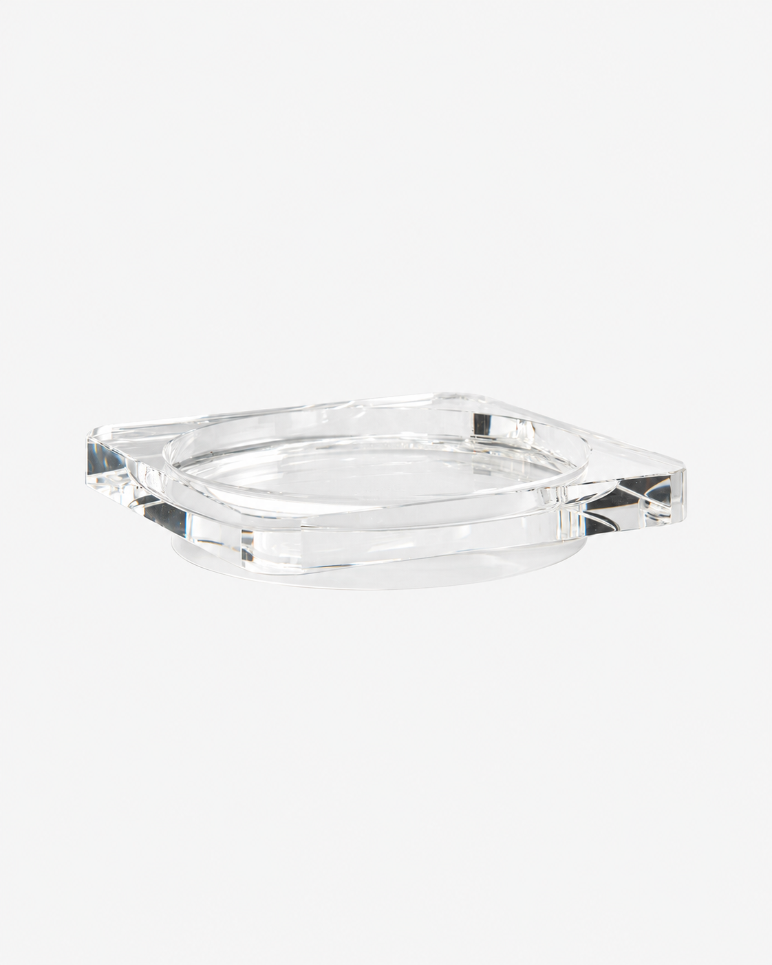 Greg Natale | Alto Crystal Bowl Clear — studio view 05
