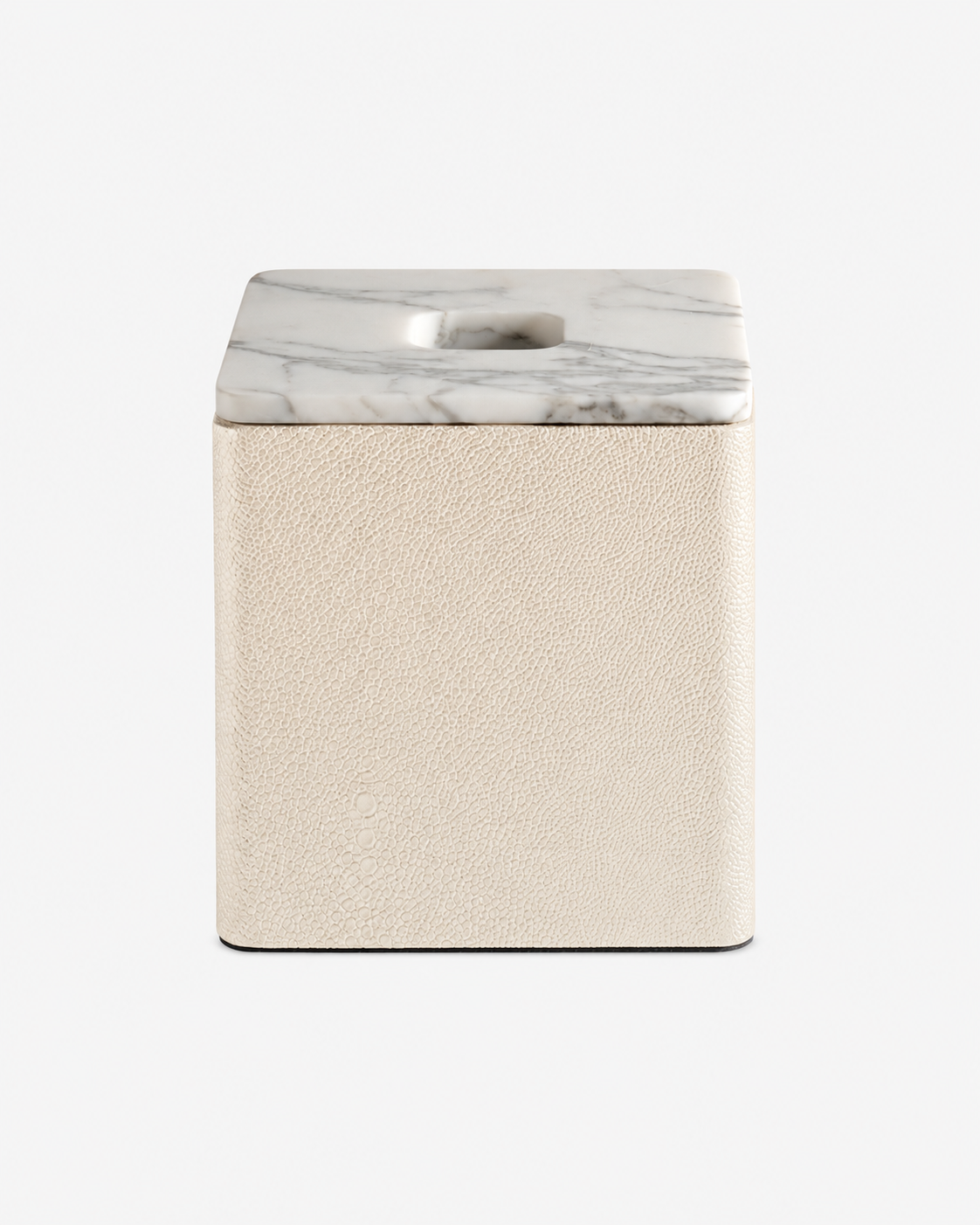 Greg Natale | Palco Tissue Box Shagreen Arabescato — studio view 21