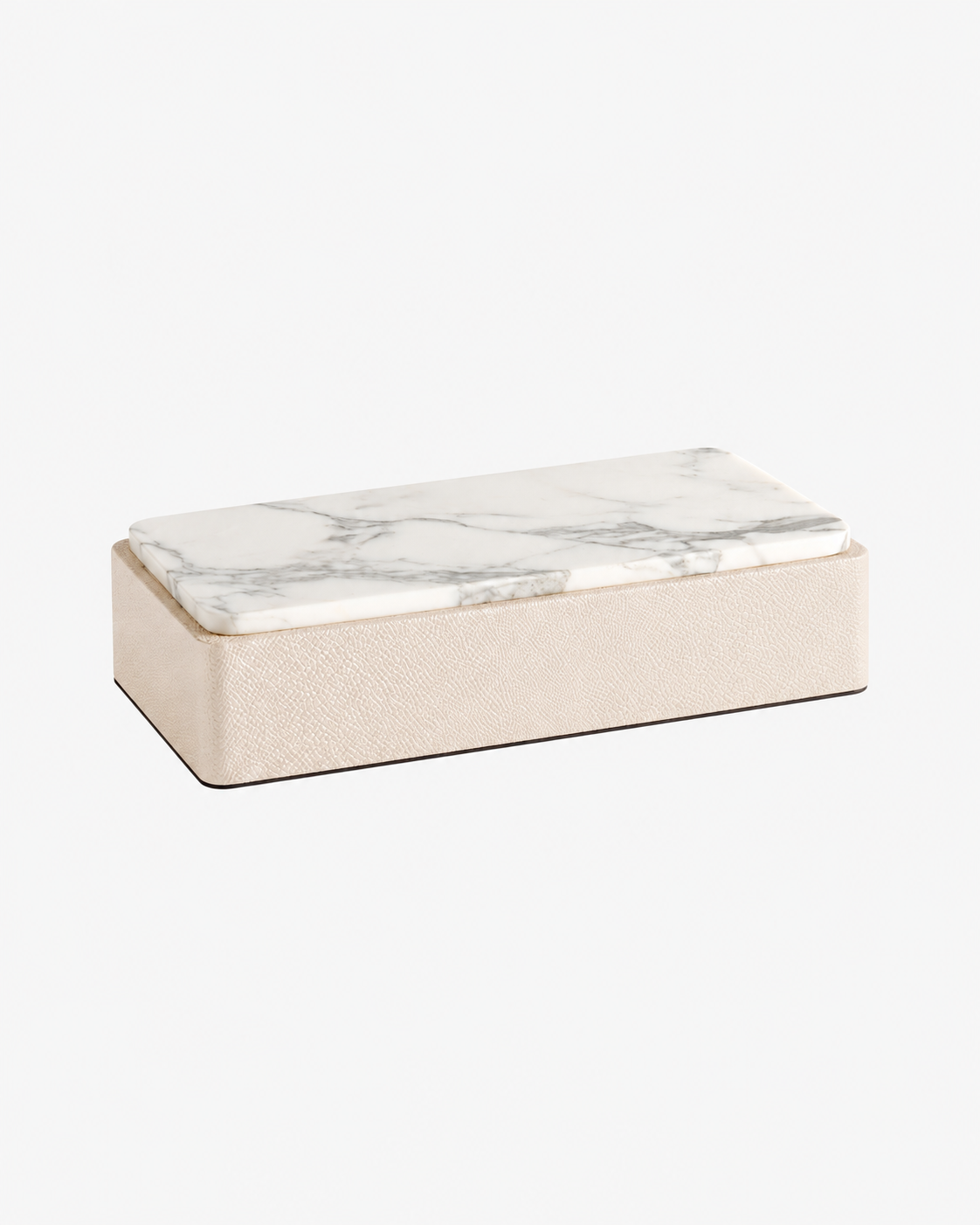 Greg Natale | Palco Box Shagreen Arabescato — studio view
