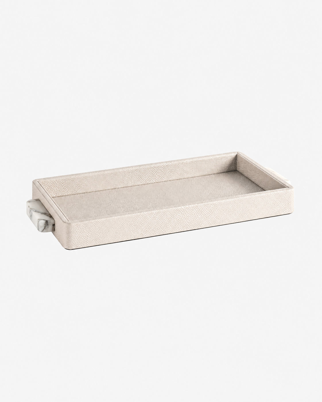 Greg Natale | Palco Tray Shagreen Arabescato — studio view