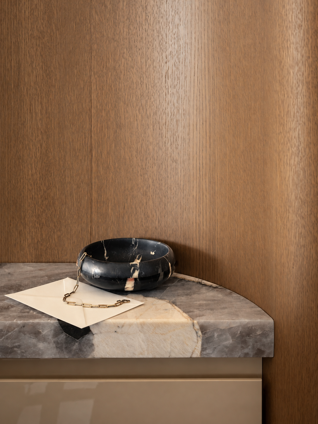 Greg Natale | Piccolo Bowl Nero — styled interior
