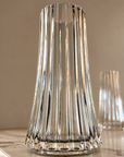 Greg Natale | Tromba Glass Vase Clear — styled interior