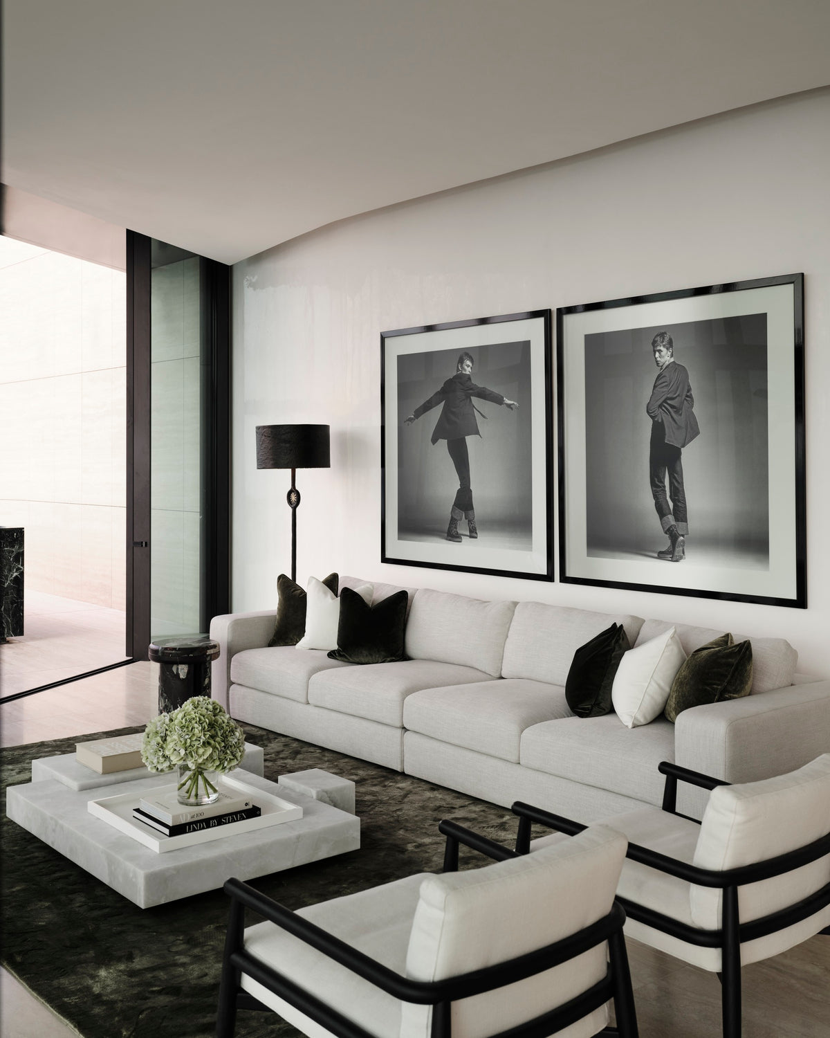 A quieter corner of the penthouse.