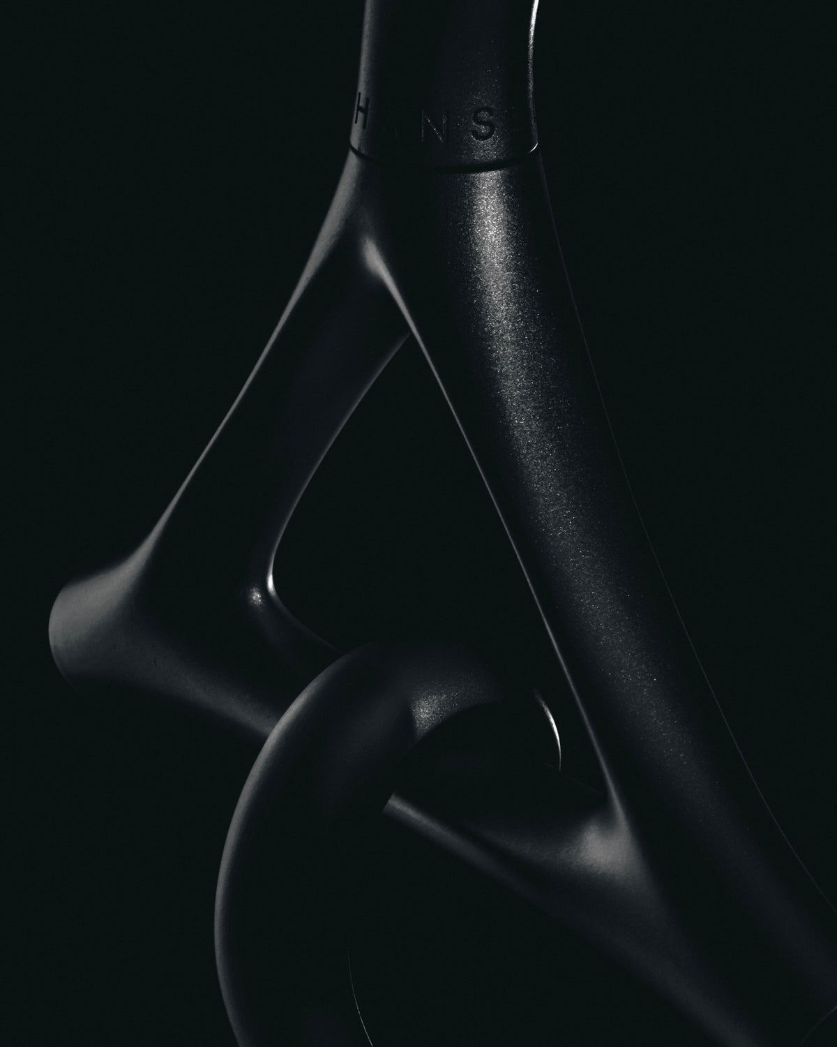 Black Lou Hansell Base hangers — sculptural detail