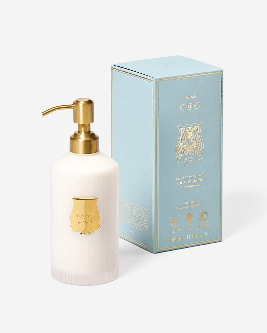 Trudon Médie Scented Hand Lotion 350ml with presentation box